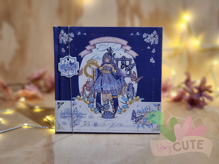 Libreta Kawaii Cuadrada - Aurora Paradise 3