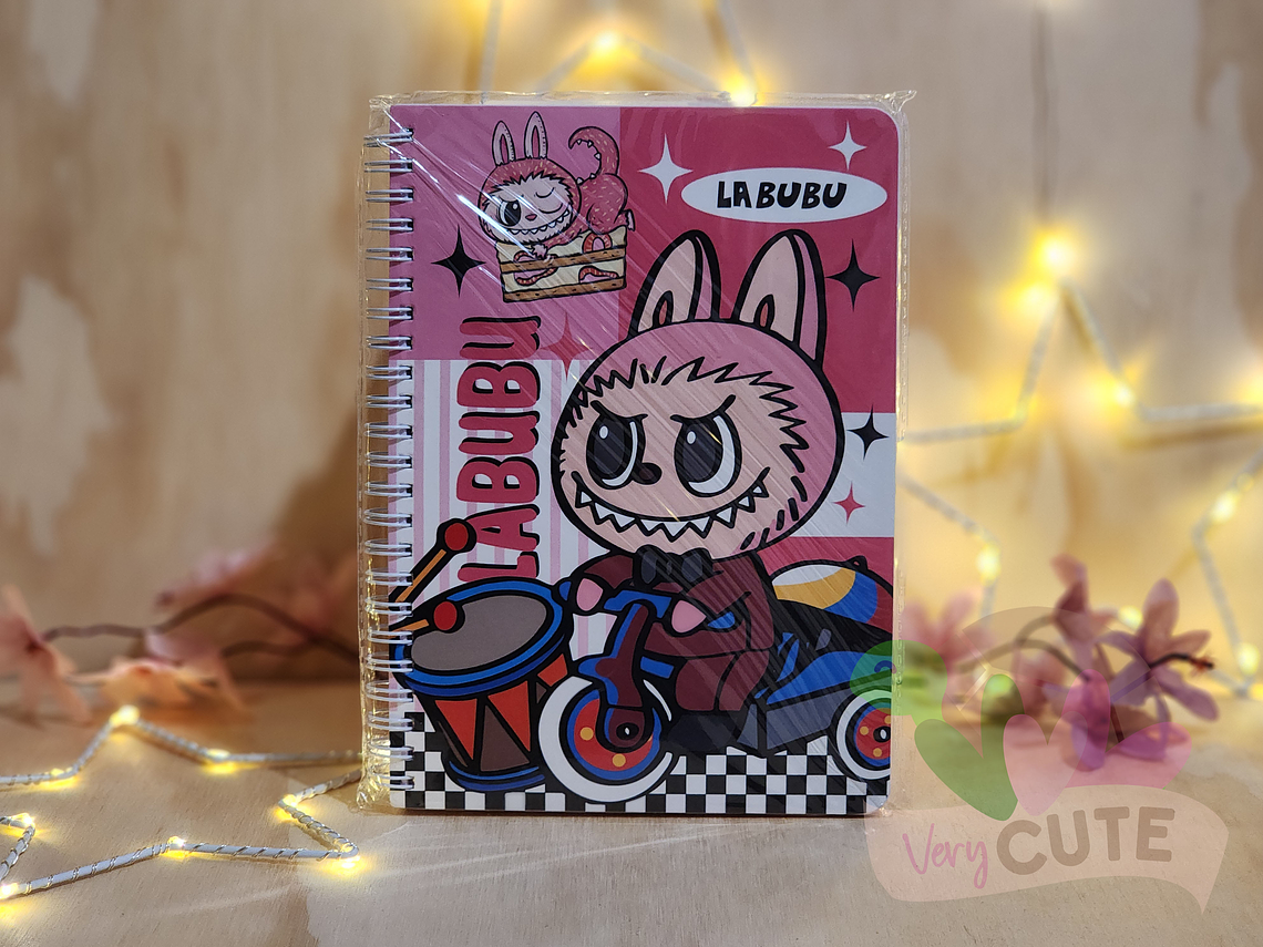 Cuaderno Labubu 4