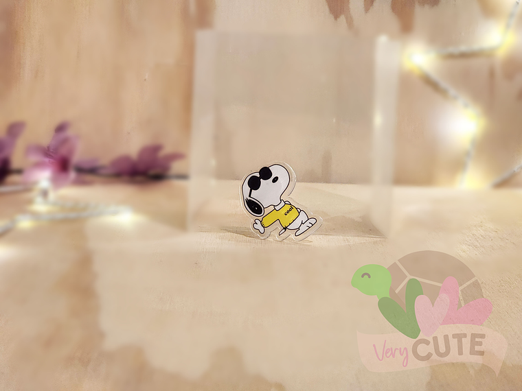 Pin Acrílico Snoopy 6