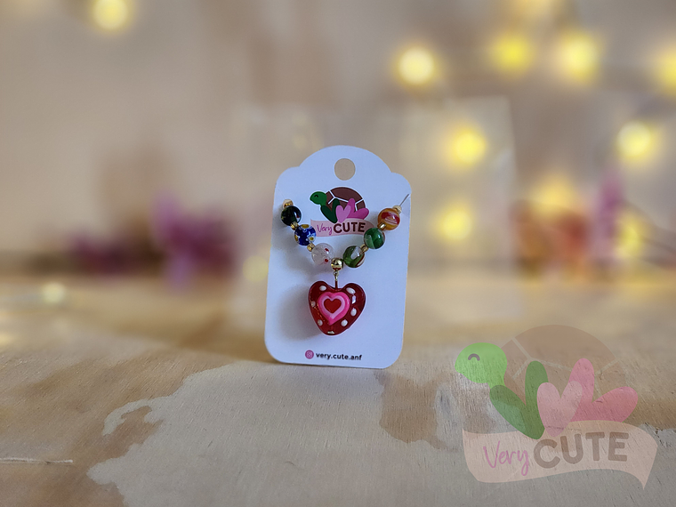 Collar Colorido con Corazón 1