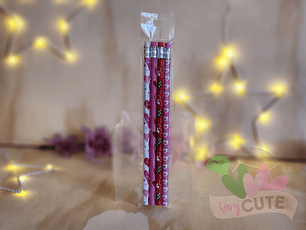 Set 4 Lápices Gráfitos Corazón