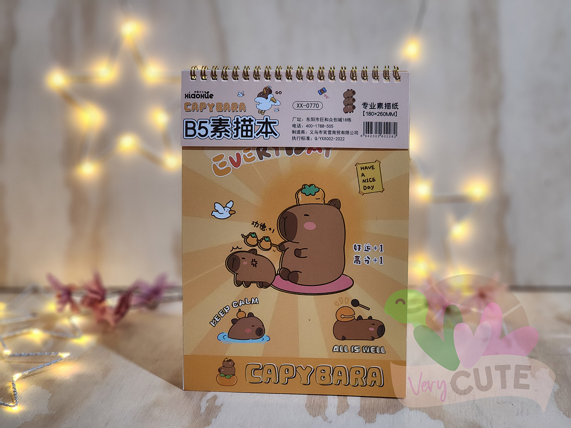 Croquera Capybara 2