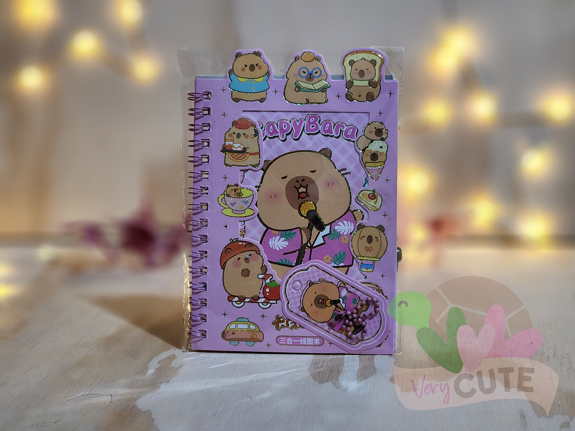 Libreta de Stickers - Capybara 3