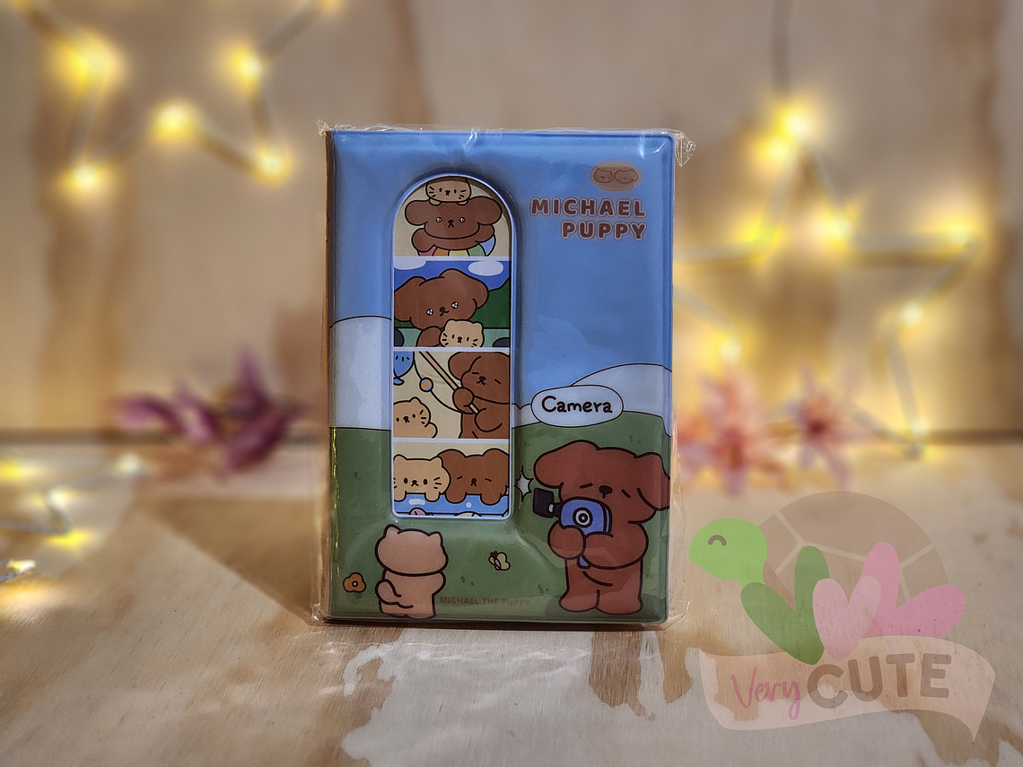 Libreta Hojas Decoradas - Michael Puppy 1