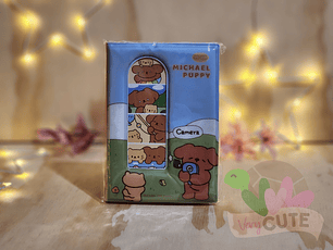 Libreta Hojas Decoradas - Michael Puppy