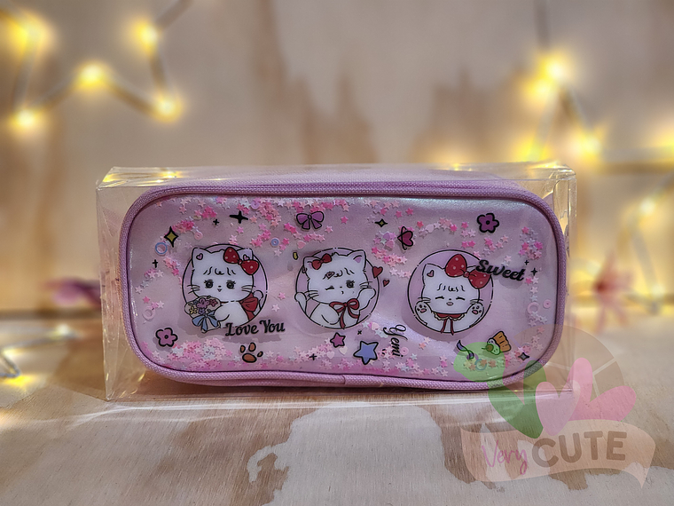 Estuche tela Oxford - Diseños Cute 2