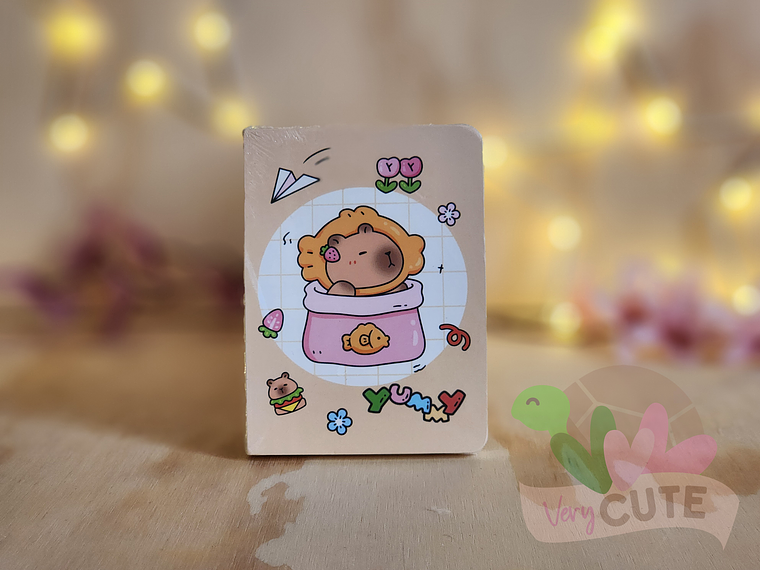 Mini Libreta Capybara - Tapa Dura 1