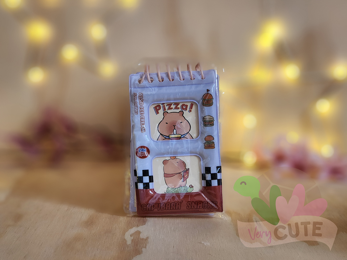 Libreta Acolchada - Capybara 2