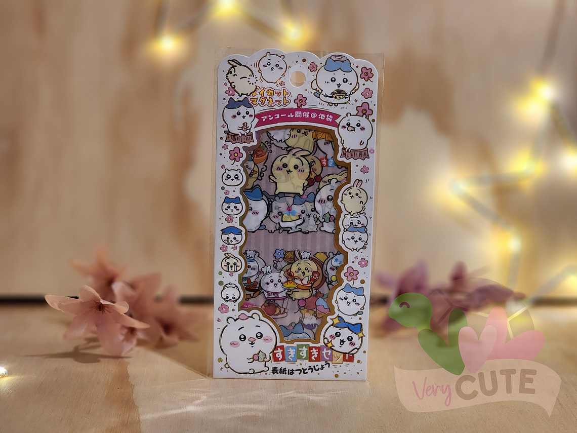  Stickers Chiikawa - 4 láminas 3