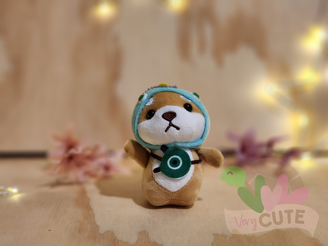 Llavero Peluche Perrito con Gorro 3