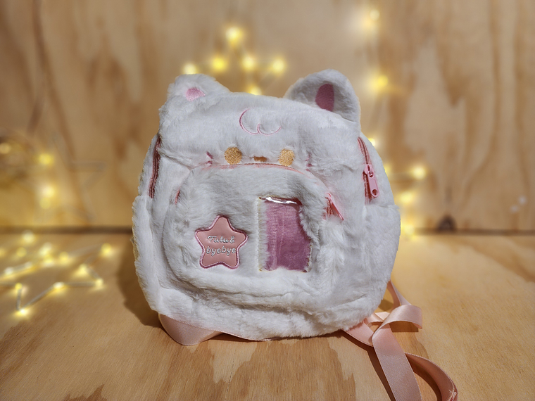 Mochila Niña - Peluche Gatito 1