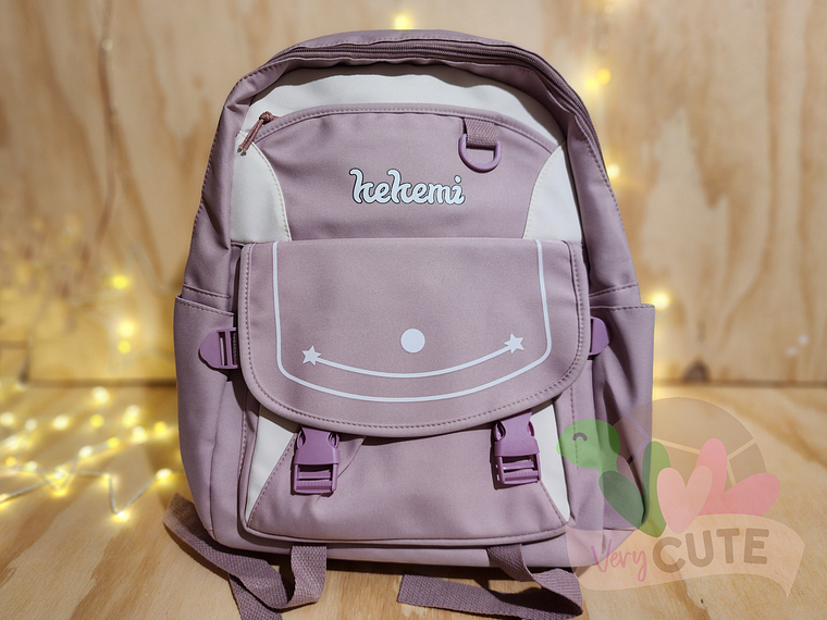 Mochila Kekemi Colores Pastel 2