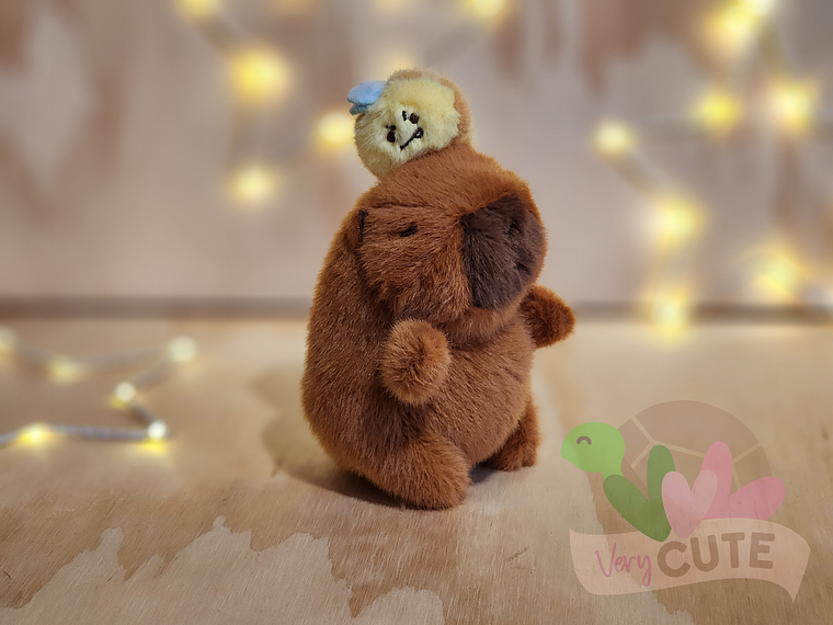 Llavero Peluche Capybara - Diseños 1