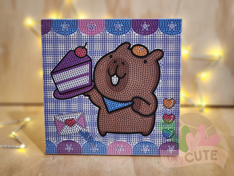 Set Pintura Diamante - Capybara 3