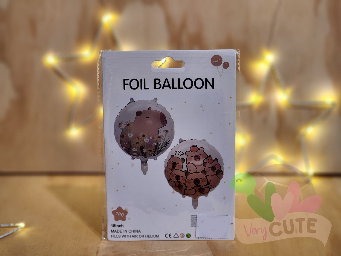 Globo Capybara - Diseños 1