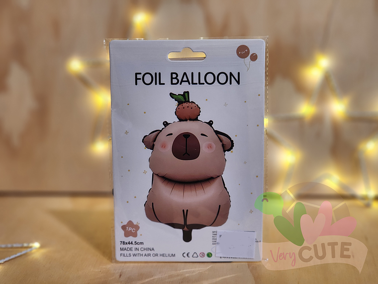 Globo Capybara - Diseños 2