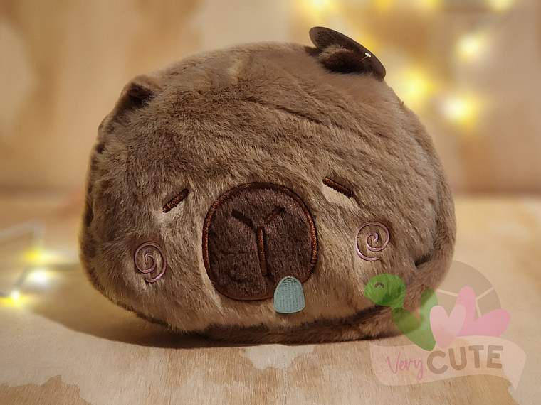 Cartera Peluche Capybara 1