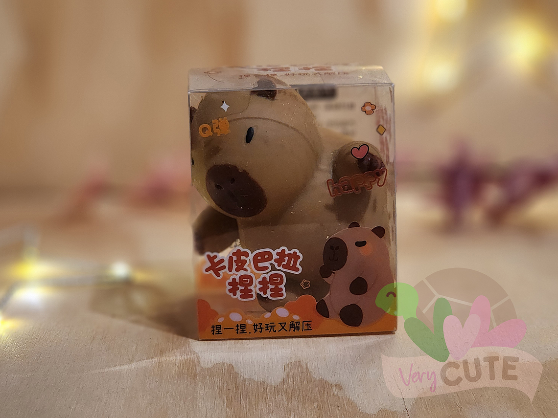 Squishy Capybara - Happy 1