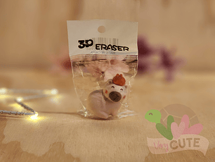 Mini Goma Borrar 3D - Capybara