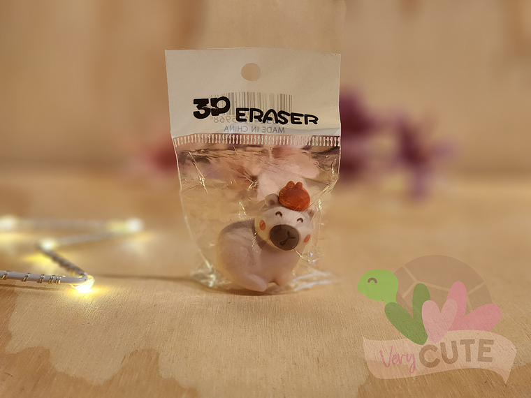 Mini Goma Borrar 3D - Capybara 1