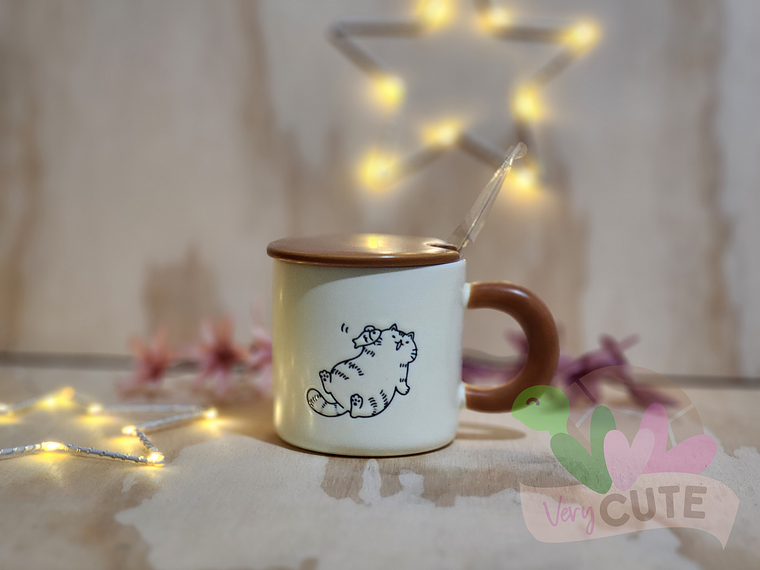 Tazón Gatito Amarillo 1