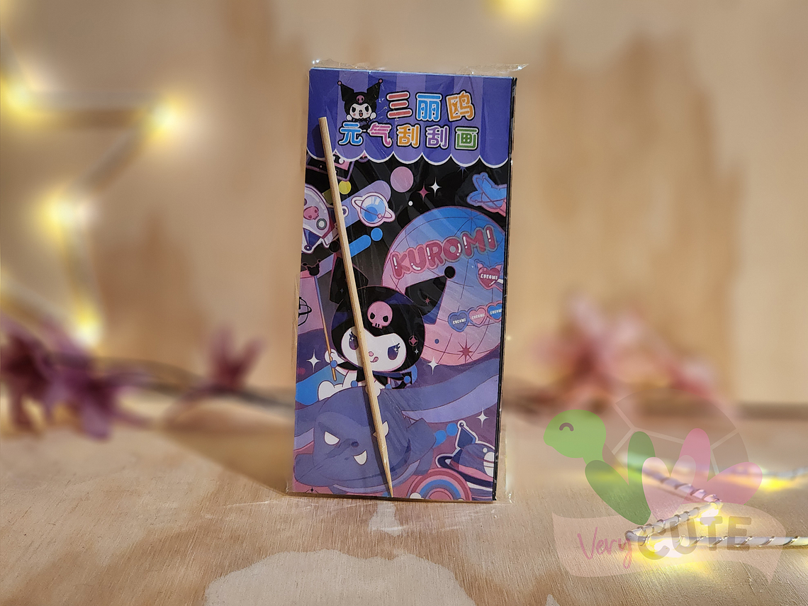 Libreta para raspar - Personajes Sanrio 1