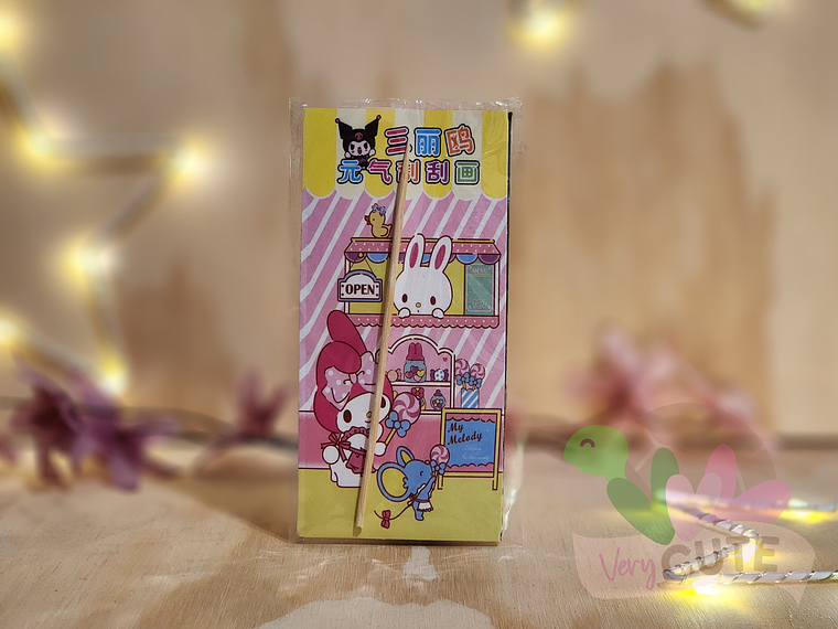 Libreta para raspar - Personajes Sanrio 4