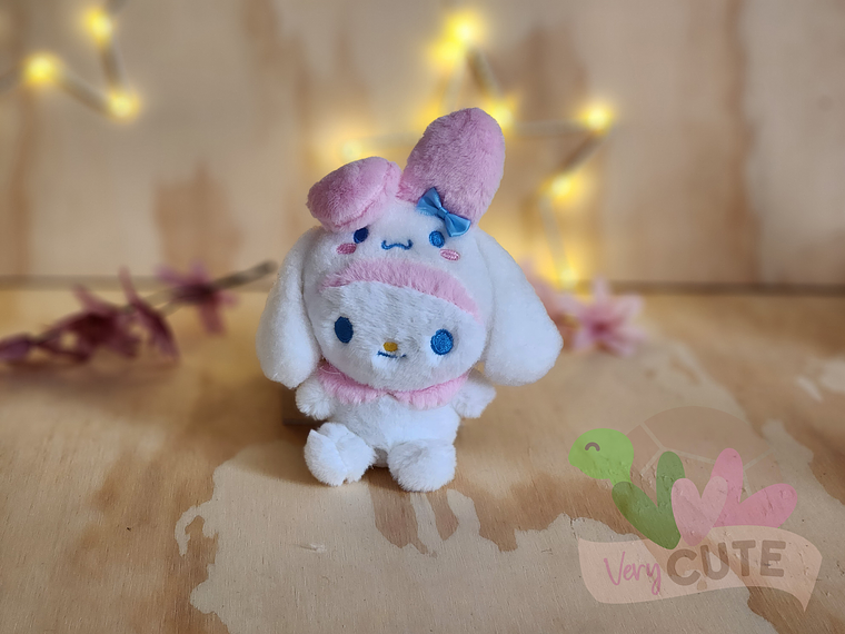 Llavero Peluche Personajes Sanrio - Disfraz Cinnamoroll 3