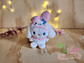 Llavero Peluche Personajes Sanrio - Disfraz Cinnamoroll - Miniatura 3