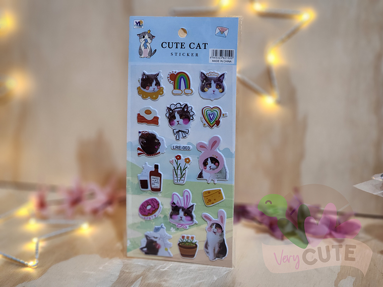 Stickers Cute Cat 1