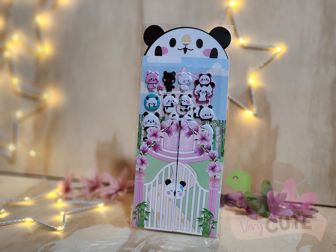Stickers Panda Cute - Relieve 1
