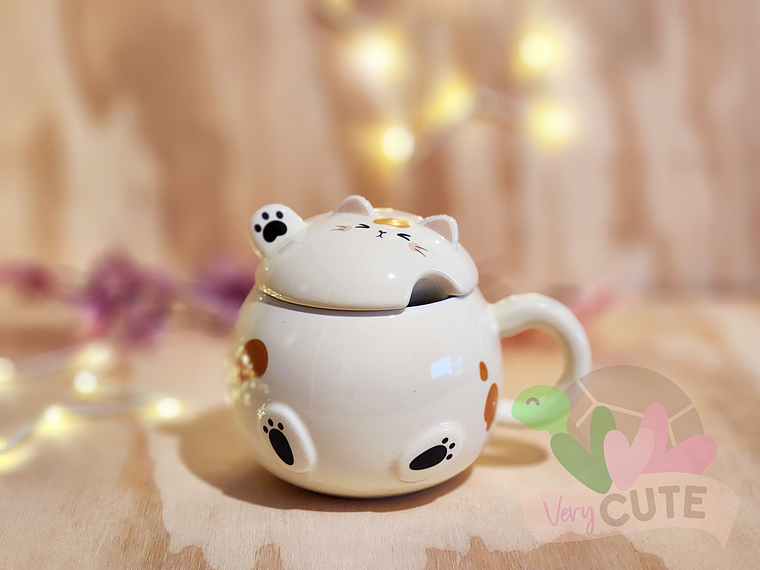 Tazón Gato Redondo 1