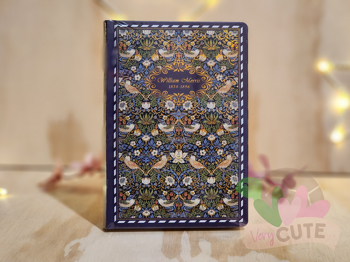 Libreta con Diseño - William Morris 1