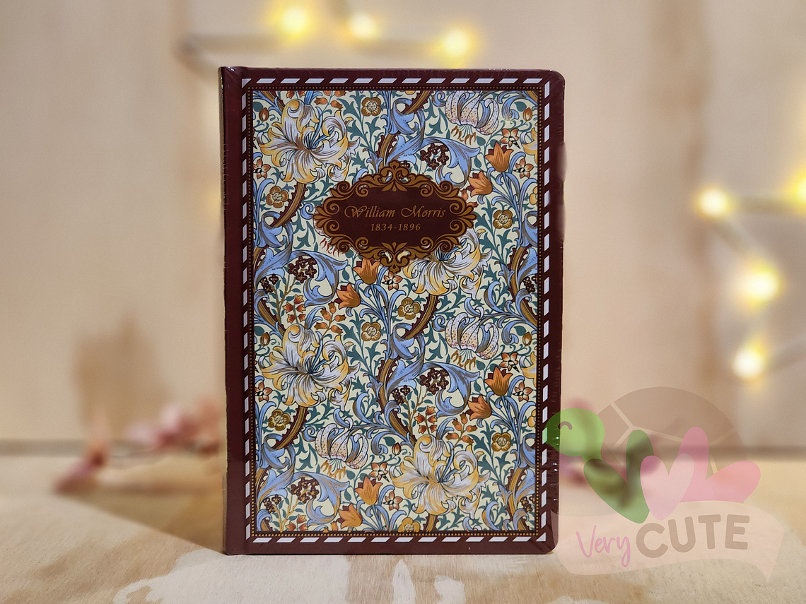 Libreta con Diseño - William Morris 2