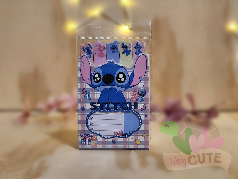 Set Notitas Stitch 1