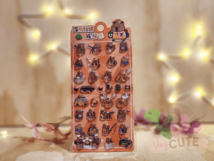 Stickers Capybara - 3D