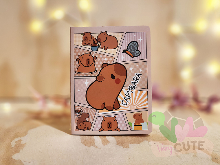Libreta Capybara Pequeña 1