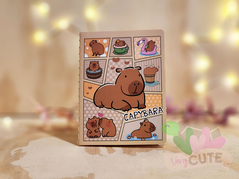 Libreta Capybara Pequeña 2