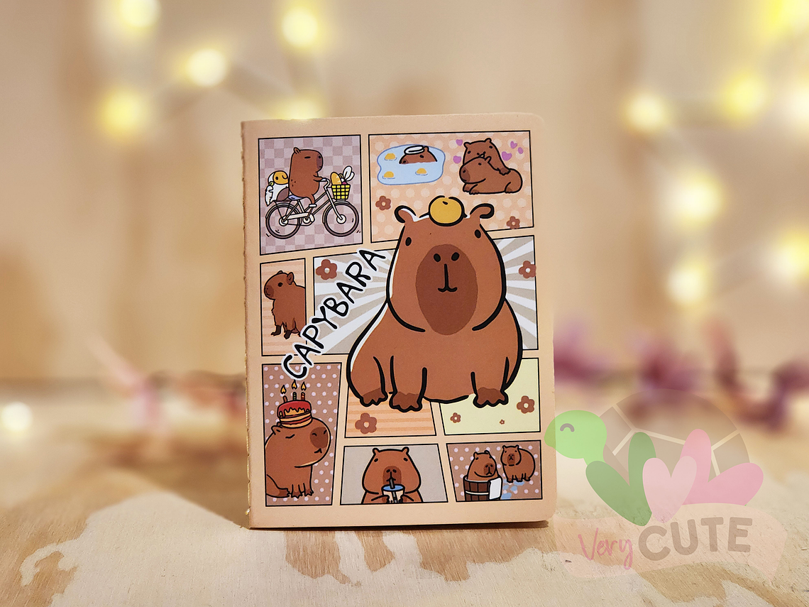 Libreta Capybara Pequeña 4