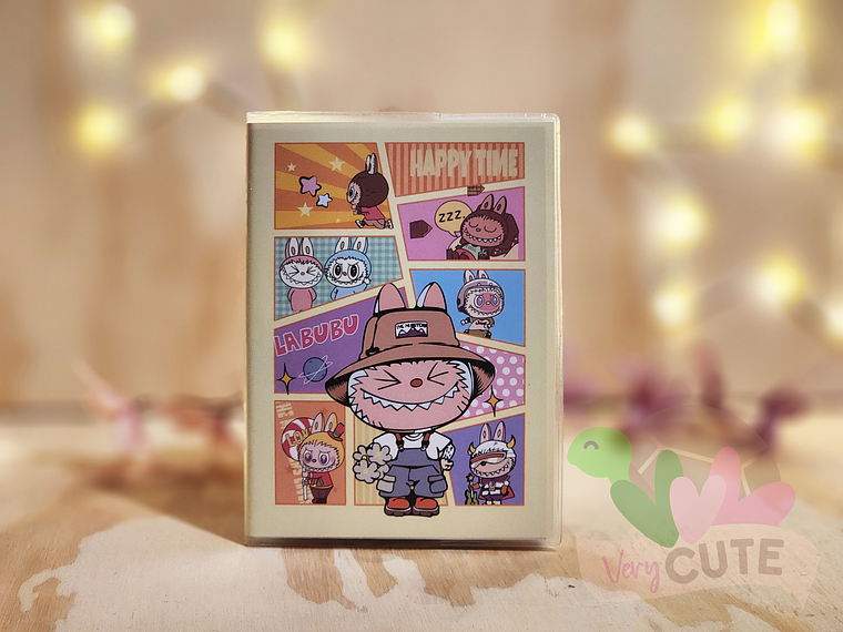 Libreta Forrada Labubu 4