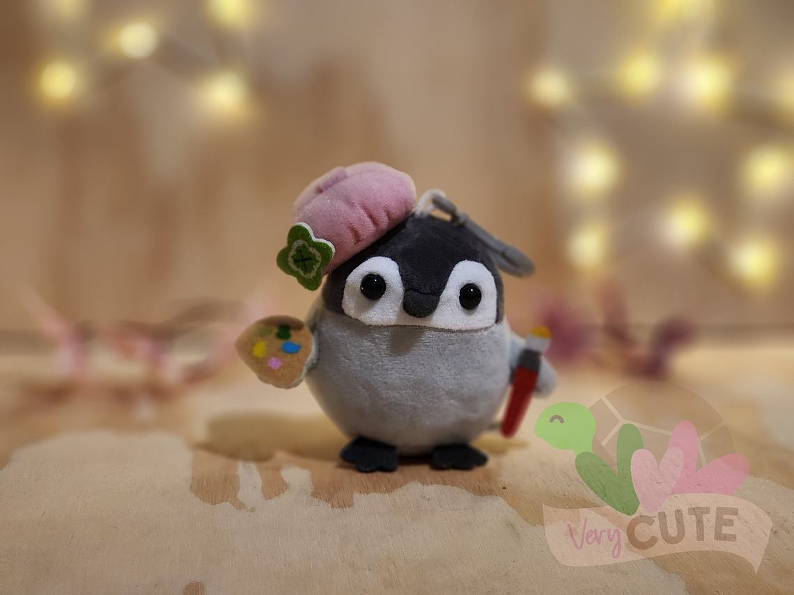 Llavero Peluche Pingüino - Varios Diseños 7