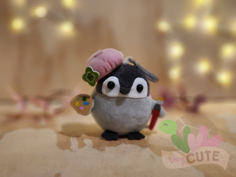 Llavero Peluche Pingüino - Varios Diseños 7
