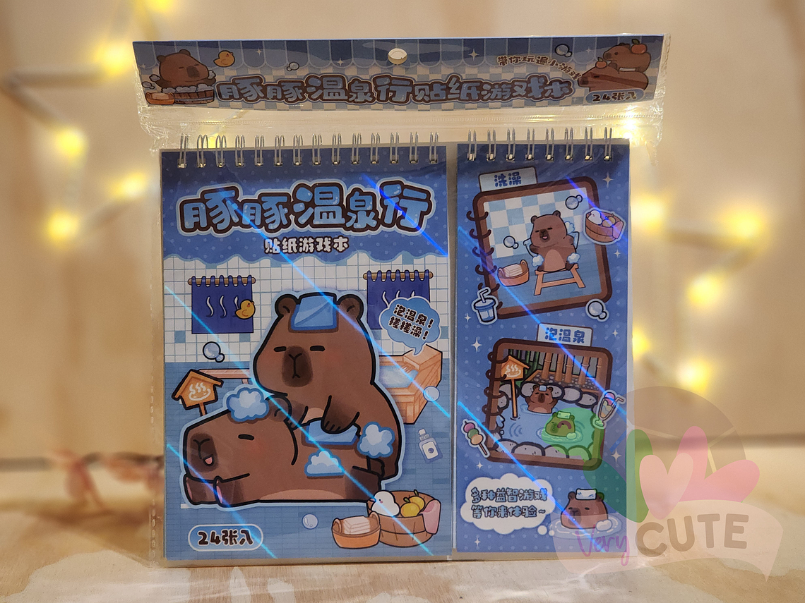 Juego Stickers - Capybara 1