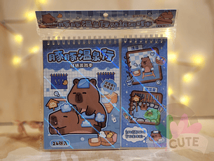 Juego Stickers - Capybara