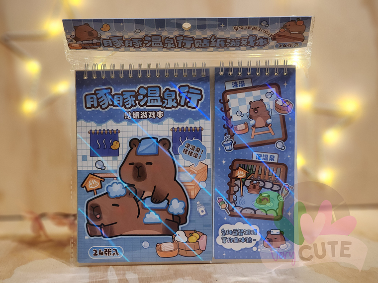 Juego Stickers - Capybara 1
