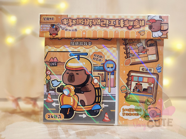 Juego Stickers - Capybara 2