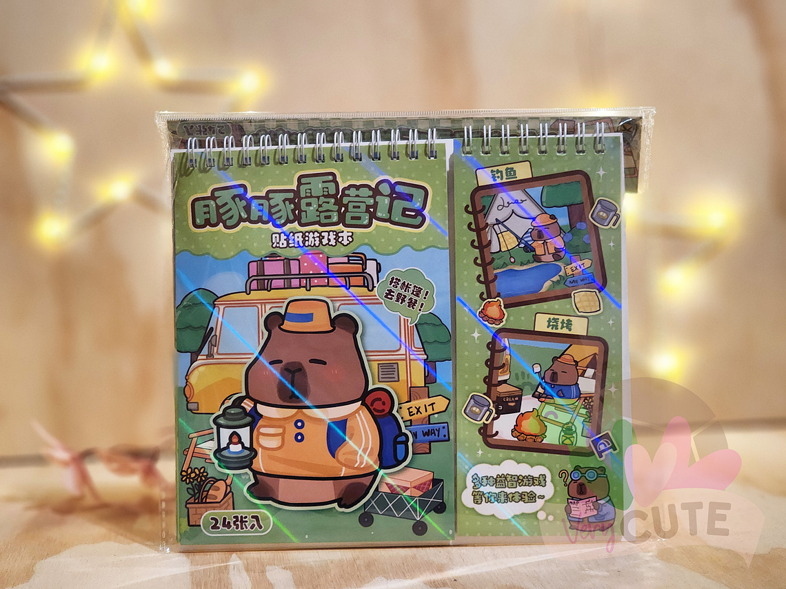 Juego Stickers - Capybara 4