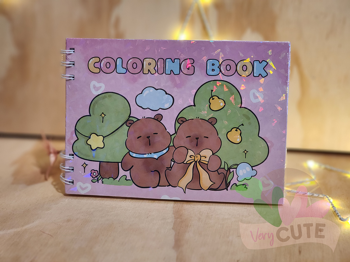  Libro de Colorear - Capybara 1