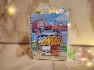 Libreta Holografica con Separadores - Bubu y Dudu