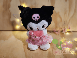 Peluche Personajes Sanrio  - Corazón Rosa